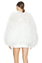 view 3 of 4 Fleur Tulle Bomber in Lily White