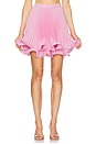 view 1 of 6 Collette Mini Skirt in Pink Blossom
