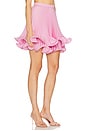 view 2 of 6 Collette Mini Skirt in Pink Blossom
