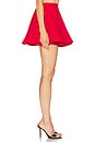 view 3 of 6 JUPE MINI SKIRT in Lollipop Red