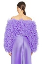 view 3 of 4 Florence Tulle Top in Amethyst Violet