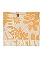 view 3 of 4 Iggy Turkish Towel in Burn Orange