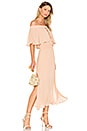 view 2 of 4 Touch the Sun Midi Dress in Clay