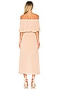 view 3 of 4 Touch the Sun Midi Dress in Clay