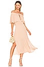 view 4 of 4 Touch the Sun Midi Dress in Clay