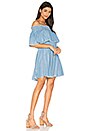 view 2 of 3 Serene Skies Chambray Dress in Chambray