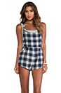 view 1 of 6 The Girls Plaid Jumpsuit in Multi