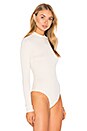 view 3 of 5 Across the Night Bodysuit in Oatmeal