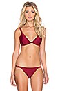 view 1 of 4 Rust Sky Bikini Top in Rust