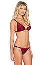 view 2 of 4 Rust Sky Bikini Top in Rust