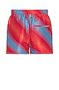 view 2 of 4 The Classic Swim Shorts in Berry & Coral Orange