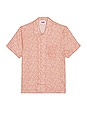 view 1 of 3 The Cabana Shirt in Abstract Floral Pink