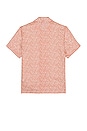 view 2 of 3 The Cabana Shirt in Abstract Floral Pink