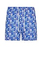 view 1 of 4 The Classic Swim Shorts in Tile Print