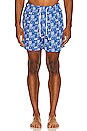 view 4 of 4 The Classic Swim Shorts in Tile Print