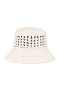 view 3 of 3 The Bucket Hat in Marshmallow