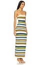 view 2 of 3 The Courtney Dress in Variegated Stripe