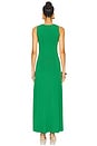 view 3 of 3 The Lucerne Dress in Tennis Green