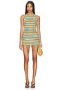 view 1 of 4 The Annie Dress in Multicolor Stripe
