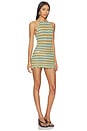 view 2 of 4 The Annie Dress in Multicolor Stripe