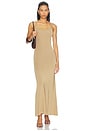 view 2 of 3 The Aria Dress in Camel