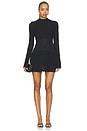 view 1 of 3 The Amara Dress in Noir