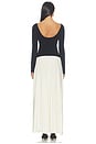 view 4 of 3 The Ambrio Dress in Noir & Brule