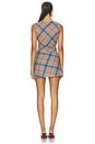 view 4 of 4 The Rosalie Dress in Walnut Wood Plaid