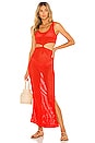 view 1 of 3 X Sloane Stephens Bailey Dress in Candy Red