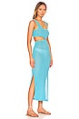 view 2 of 3 The Bailey Dress in Cerulean Blue