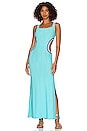 view 1 of 3 The Lola Maxi Dress in Greek Blue
