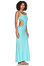view 2 of 3 The Lola Maxi Dress in Greek Blue