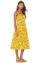 view 2 of 3 VESTIDO FLORES BUTTON in Yellow Daisy