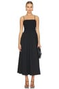 view 1 of 3 The Delta Midi Dress in Blackout