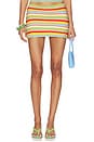 view 1 of 6 The Celeste Skort in St. Barths Stripe