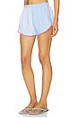 view 3 of 6 The Lester Short in Colorblock Marina Blue Stripe