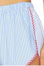 view 6 of 6 The Lester Short in Colorblock Marina Blue Stripe