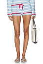 view 1 of 7 The Hudson Short in Americana Breton Stripe