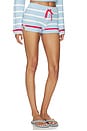 view 3 of 7 The Hudson Short in Americana Breton Stripe
