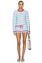 view 6 of 7 The Hudson Short in Americana Breton Stripe