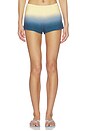 view 1 of 6 The Cleo Short in Danish Butter & Deep Canal