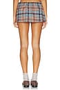 view 5 of 6 The Brinley Skort in Walnut Wood Plaid