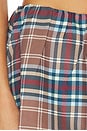 view 7 of 6 The Brinley Skort in Walnut Wood Plaid