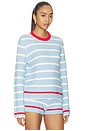 view 2 of 4 JERSEY THE HUDSON in Americana Breton Stripe