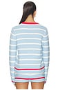 view 3 of 4 JERSEY THE HUDSON in Americana Breton Stripe