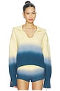 view 1 of 4 The Lola Pullover in Danish Butter & Deep Canal