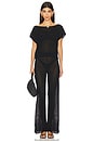 view 5 of 6 The Faye Pant in Noir