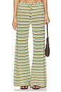 view 1 of 6 The Ayden Pant in Multicolor Stripe