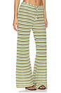 view 2 of 6 The Ayden Pant in Multicolor Stripe