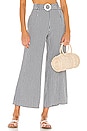 view 1 of 4 Palazzo Pant in Black Gingham